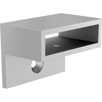 Handrail Fitting – 50mm x 10mm Wall Plate – Satin